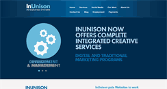 Desktop Screenshot of inunisonltd.com